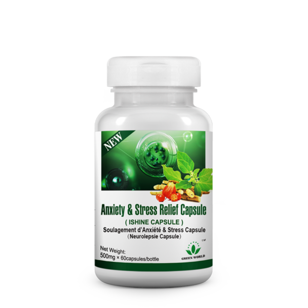 Green World Anxiety & Stress Relief Capsules